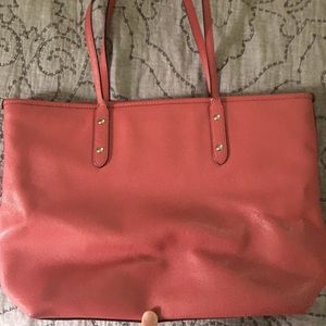 Coach Coral Tote Bag